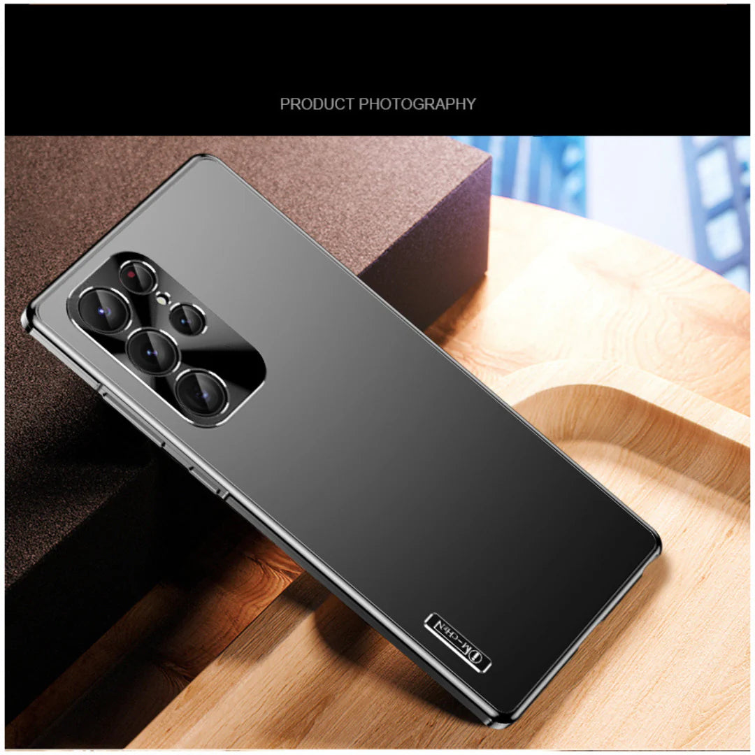 Luxury Magnetic Metal Frame Case - Galaxy S25 Series