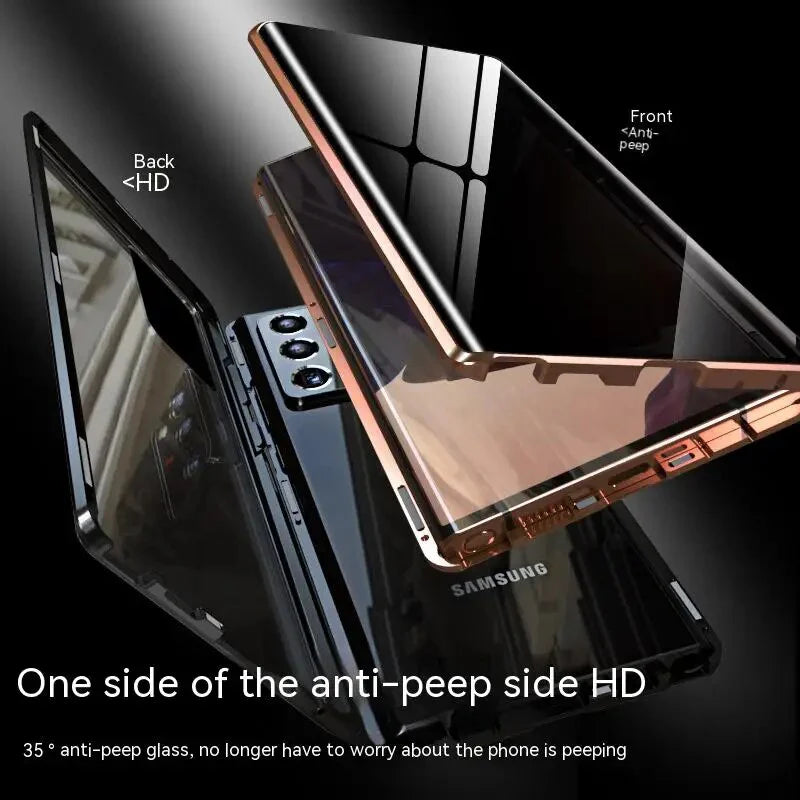 Super Privacy Shield Dual Magnetic Glass Case - Galaxy S25 Series
