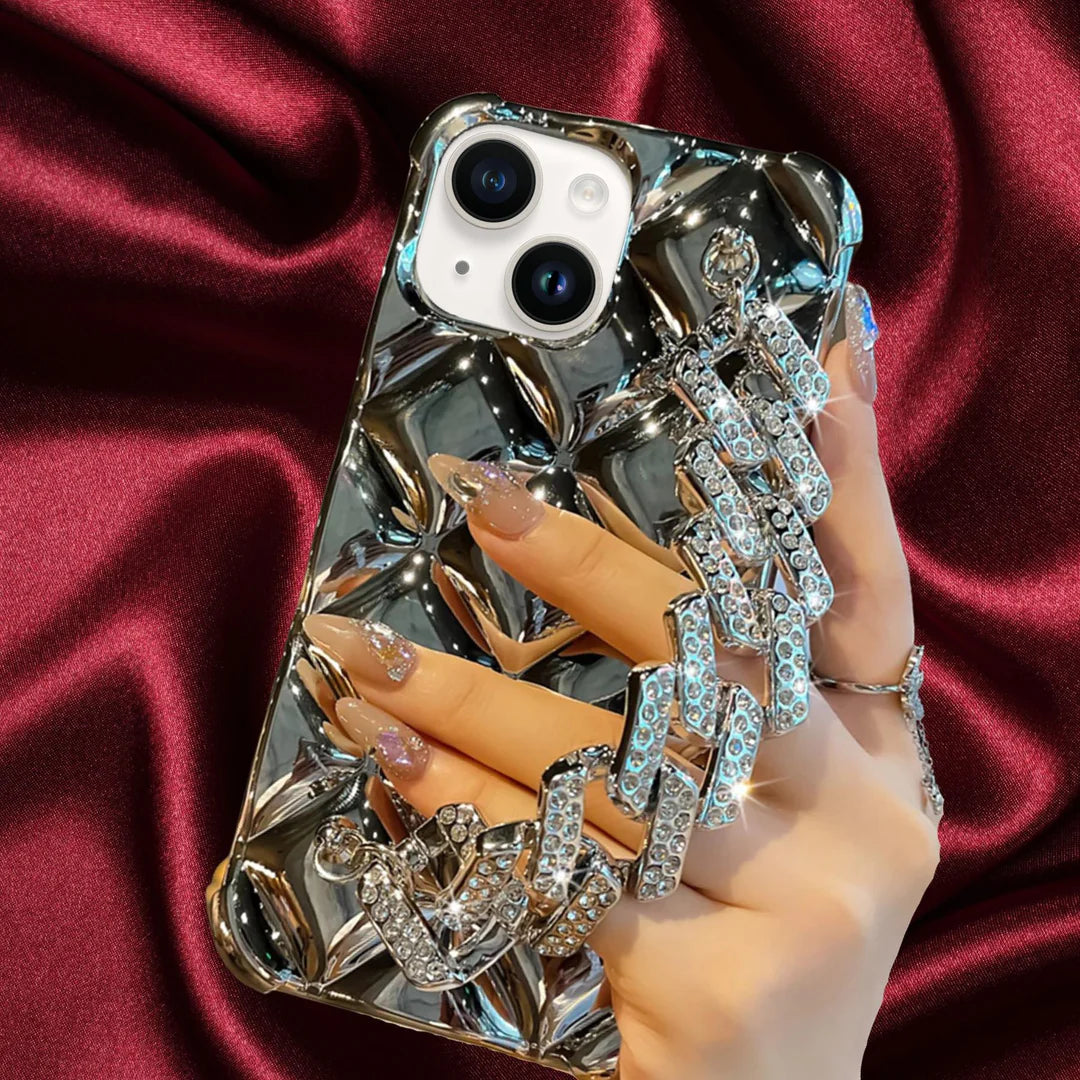 Charm Shines Diamonds Bracelet Cover - iPhone