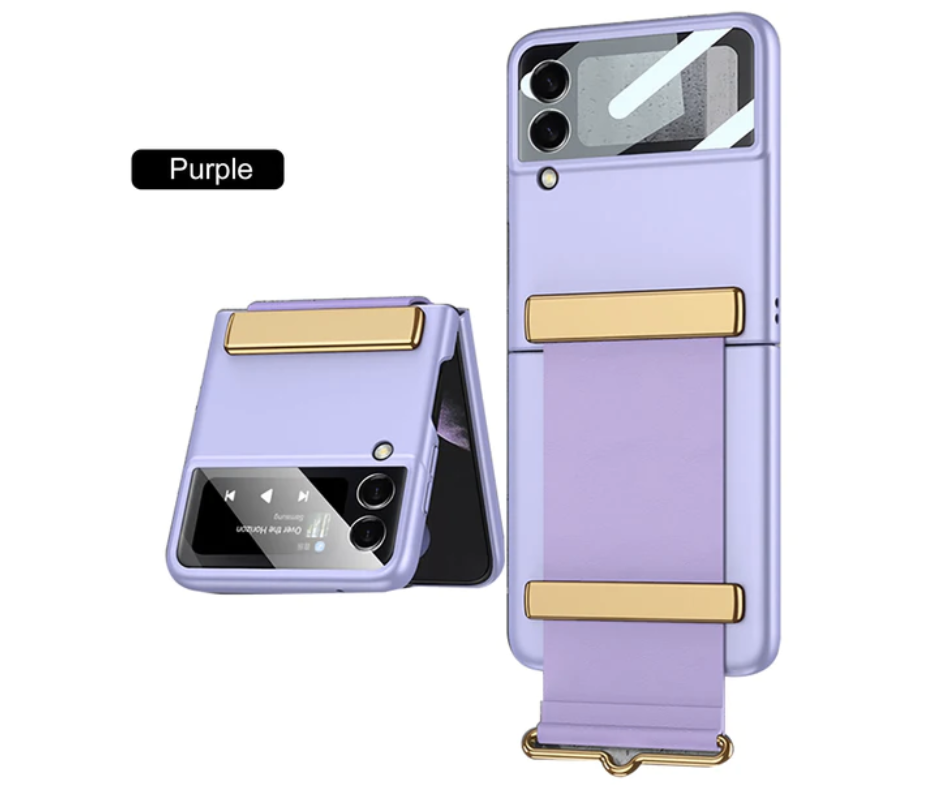 LUXURY STRAP CASE FOR SAMSUNG GALAXY Z FLIP 4