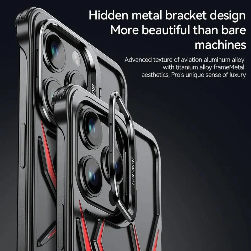 Spider Armor Anti-drop Kickstand Case- iPhone