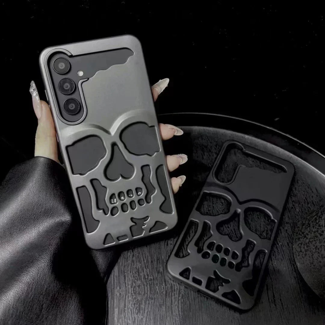 Skull Design Case- Samsung