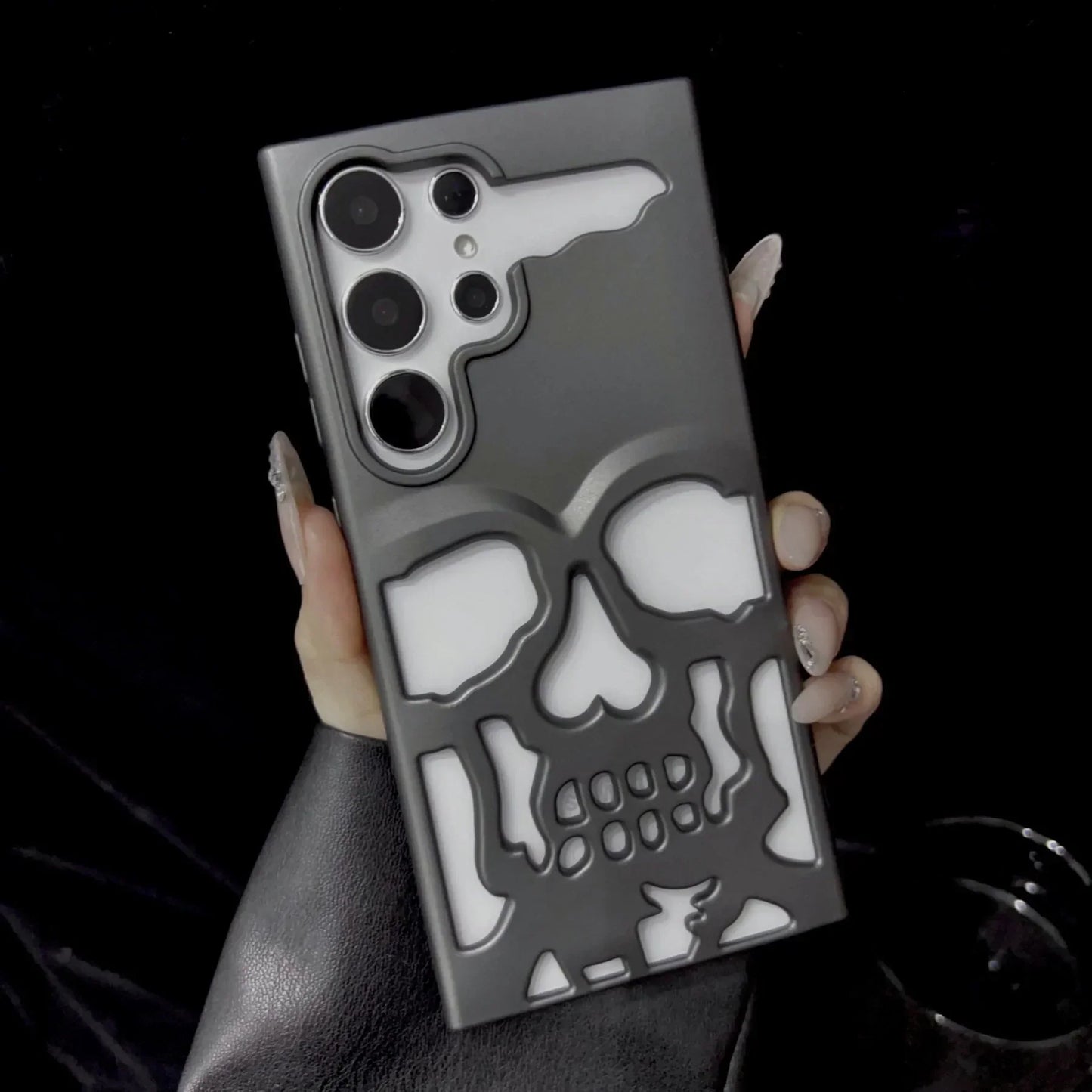 Skull Design Case- Samsung