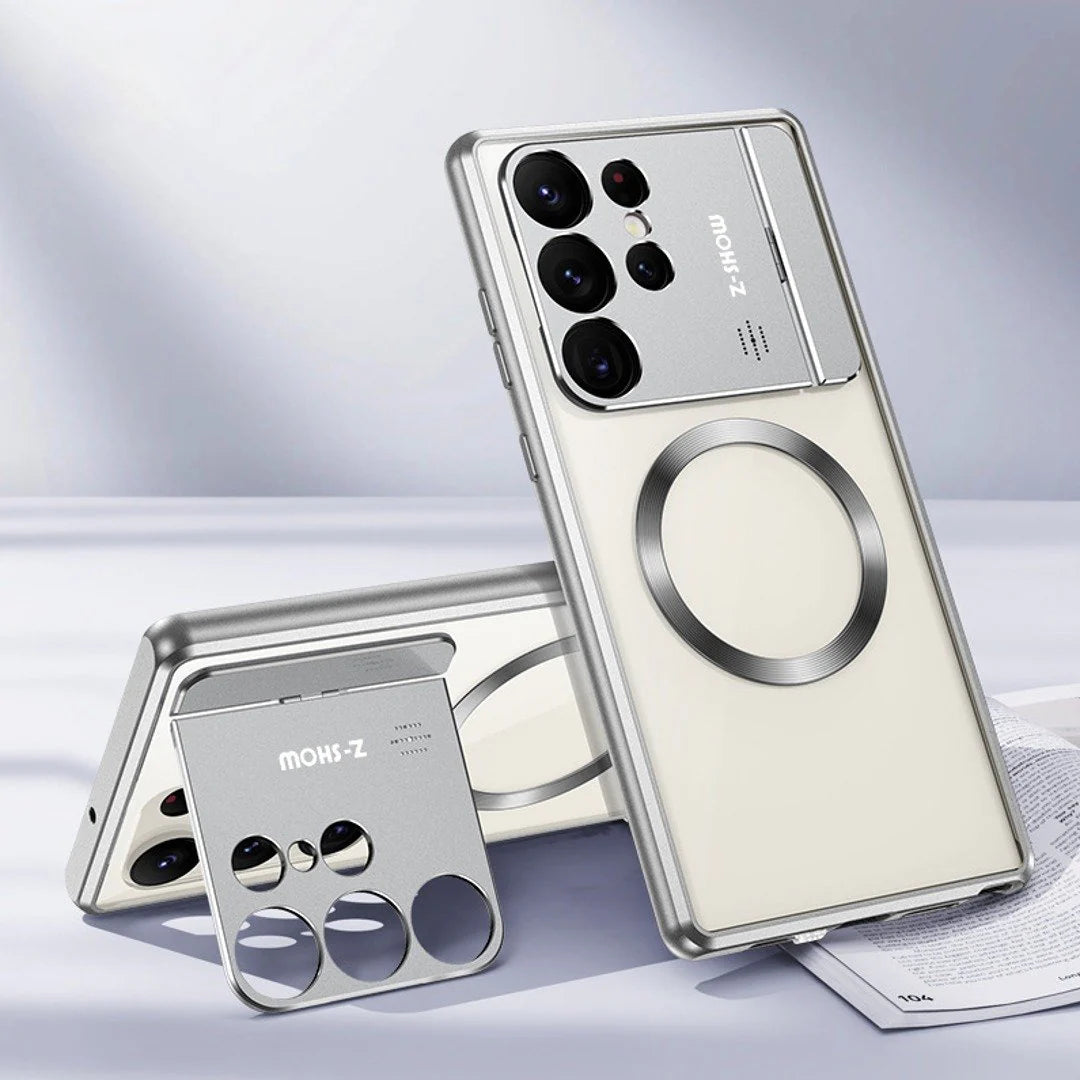 Luxury Metal Bracket Edition MagSafe Case - Galaxy S25 Ultra