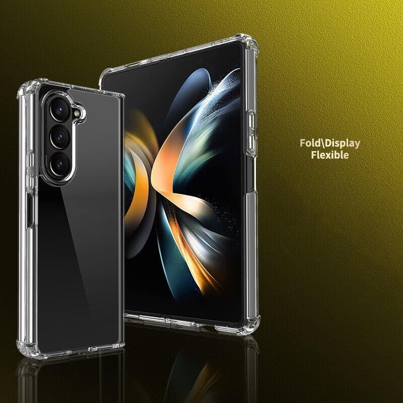 Samsung Galaxy Z Fold 5 Crystal Clear Transparent Cover