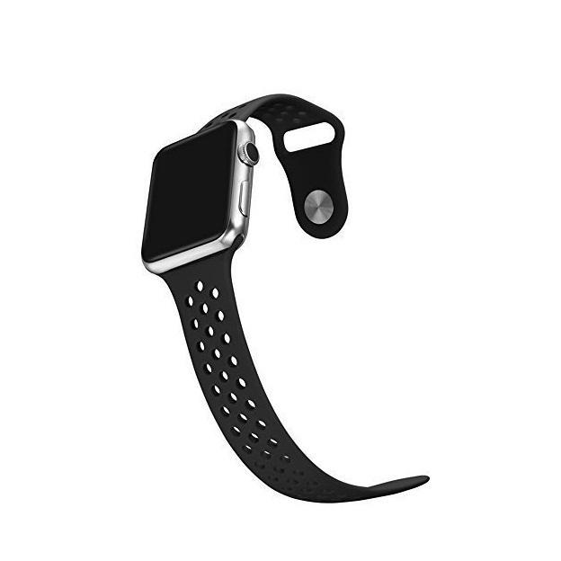 Perforated Band/Strap Black for Apple Watch (ONLY STRAP NOT WATCH)