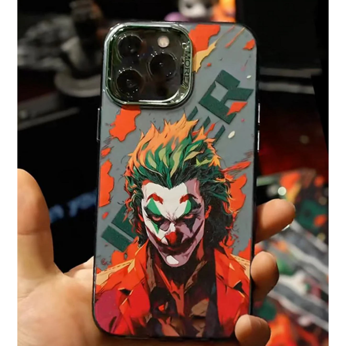 Premium Joker Pattern Case- iPhone