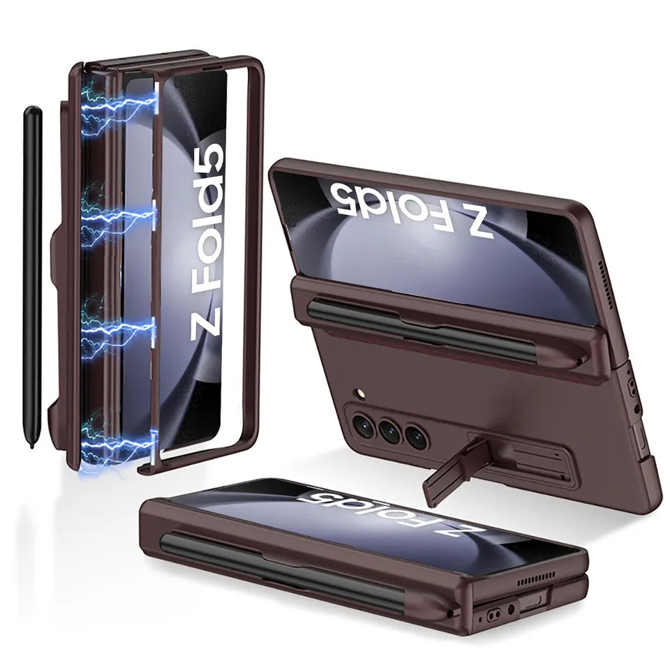 MAGNETIC FRAME KICK STAND ALL-INCLUDED CASE WITH S PEN SLOT Z FOLD 5