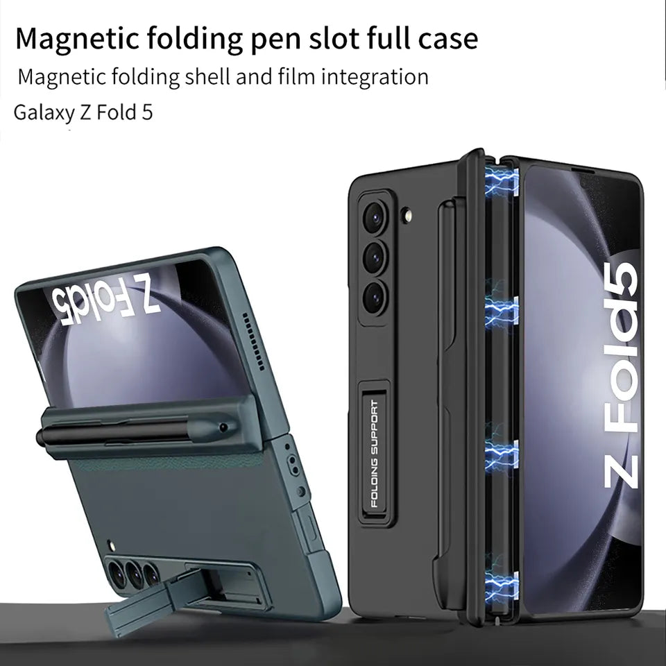 MAGNETIC FRAME KICK STAND ALL-INCLUDED CASE WITH S PEN SLOT Z FOLD 5