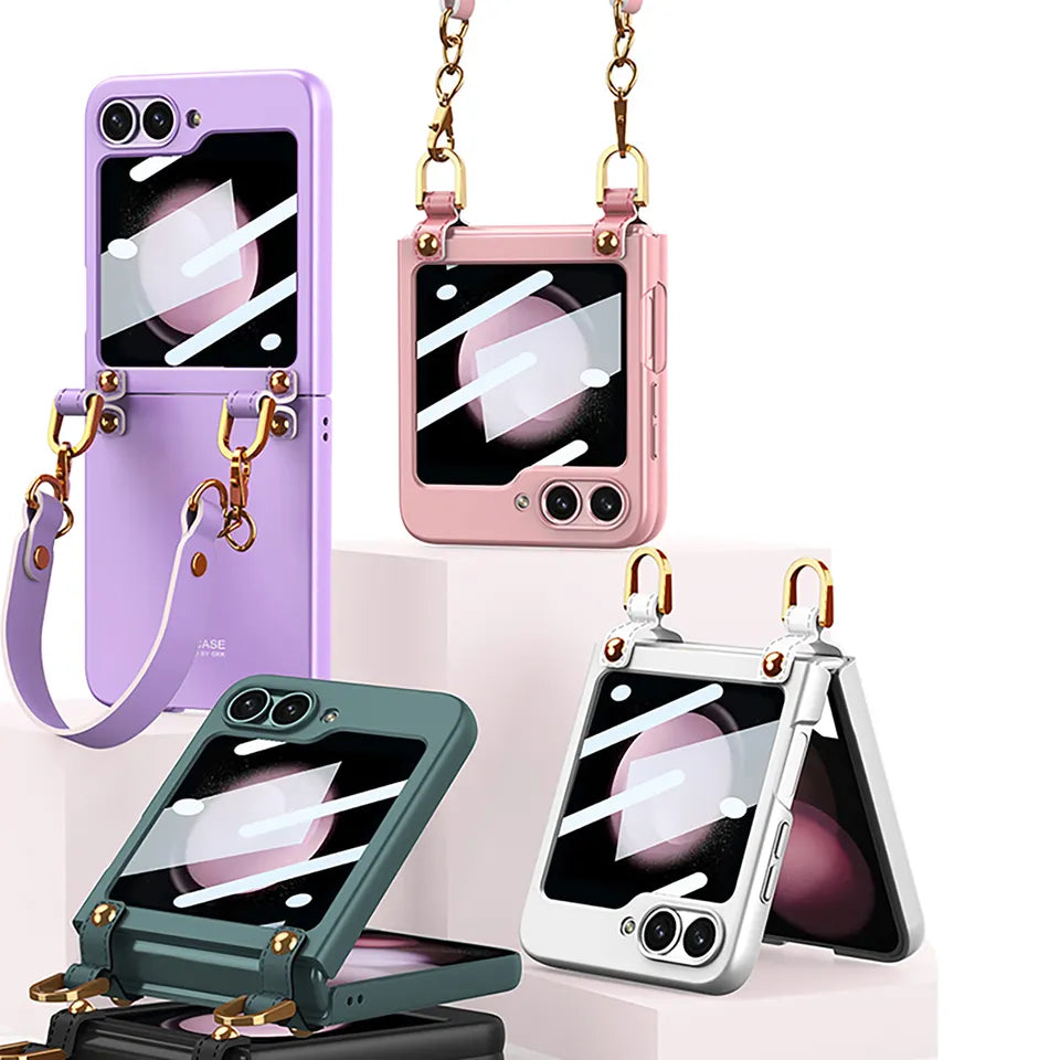 Samsung Galaxy Z Flip5 Exquisite Handbags Luxurious Phone Cover