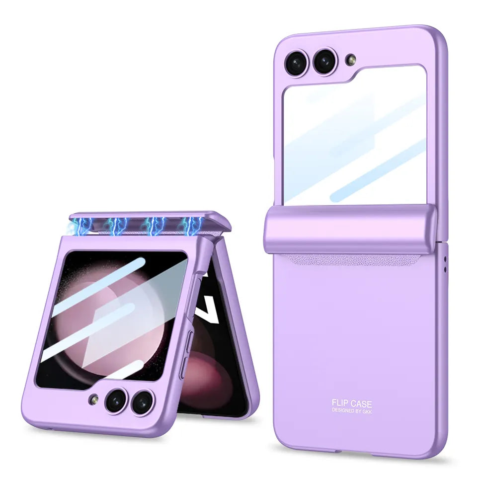 Magnetic Folding All-Inclusive Shell Case For Galaxy Z Flip Series