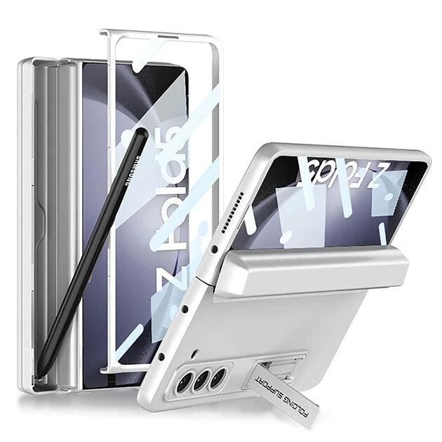 SHOCKPROOF MATTE CASE WITH PEN HOLDER FOR GALAXY Z FOLD 5
