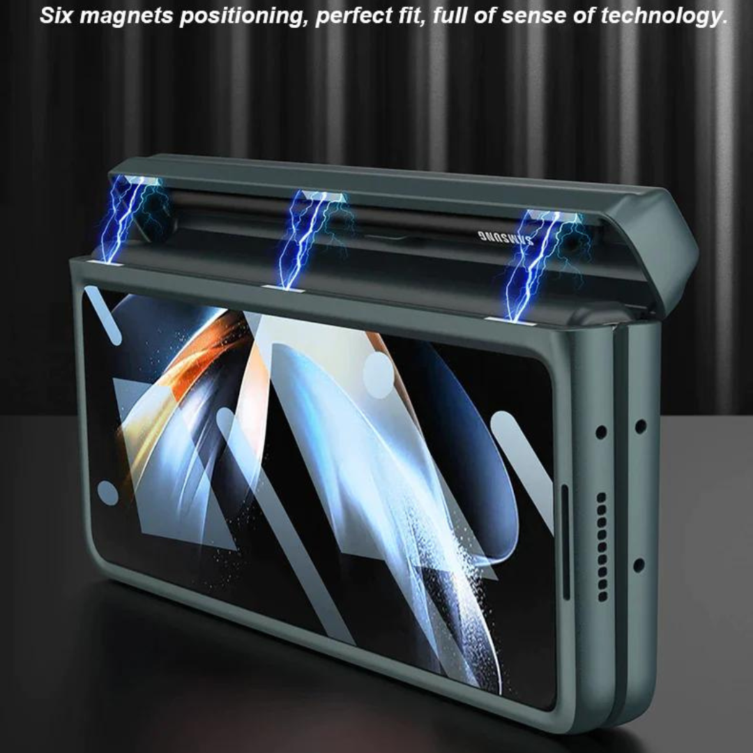 MAGNETIC FRAME KICK STAND ALL-INCLUDED CASE WITH S PEN SLOT Z FOLD SERIES
