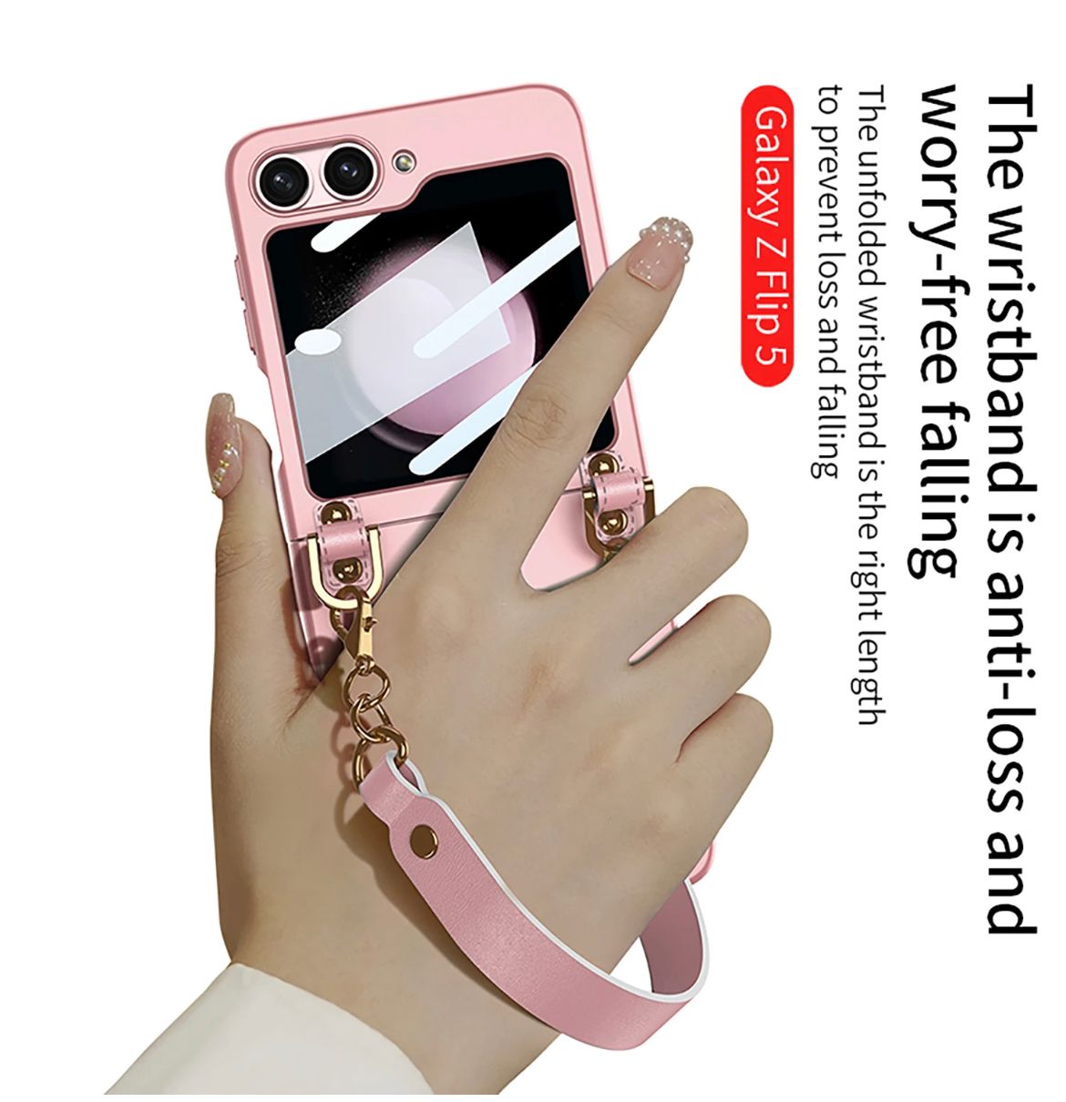 Samsung Galaxy Z Flip5 Exquisite Handbags Luxurious Phone Cover