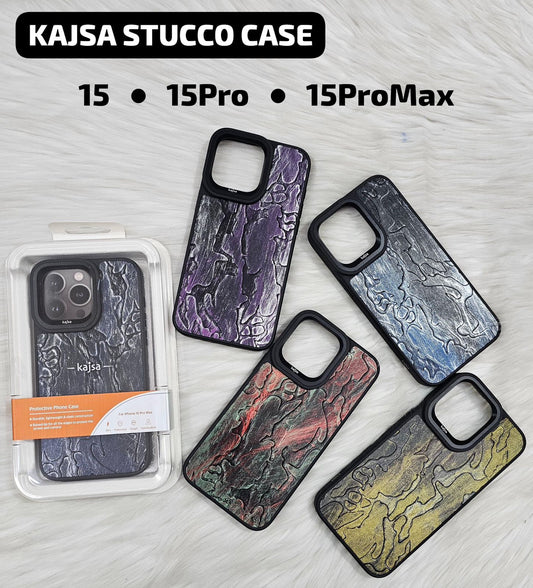 Kajsa Stucco Back Case for iPhone 15 Series