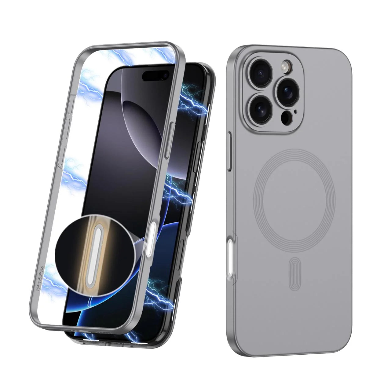 Magsafe Titanium Frame Case- iPhone