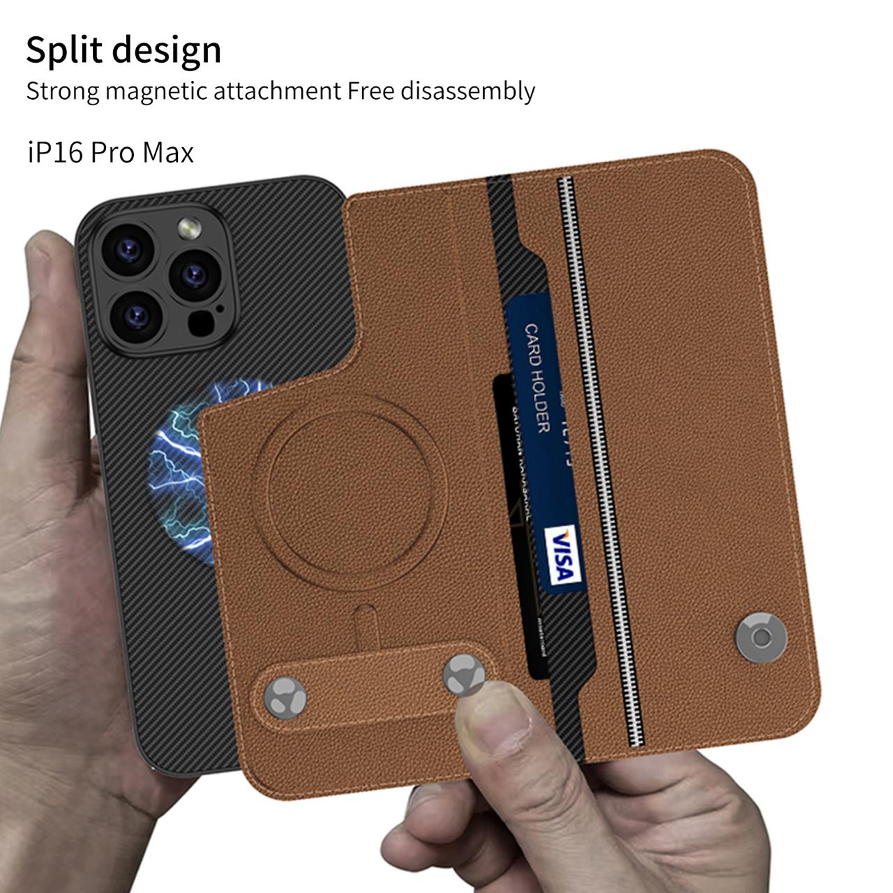 Executive Leather Flip Case for iPhone