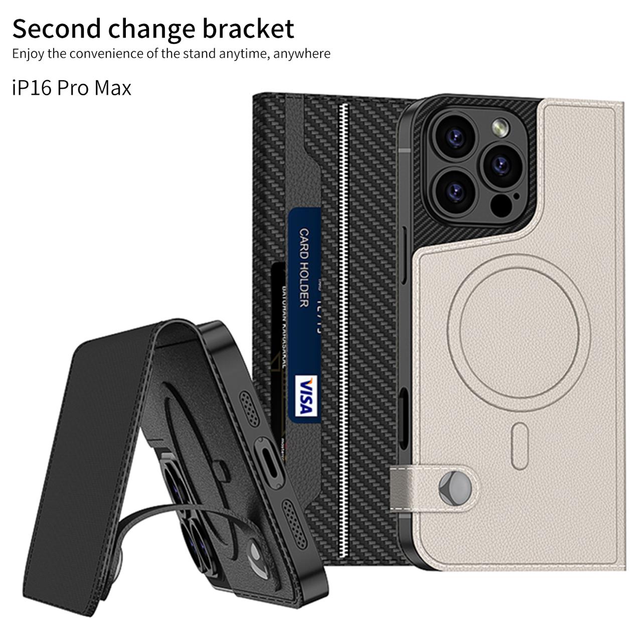 Executive Leather Flip Case for iPhone