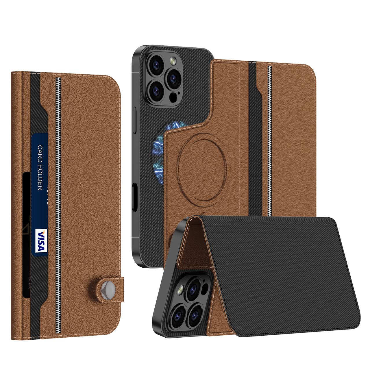 Executive Leather Flip Case for iPhone