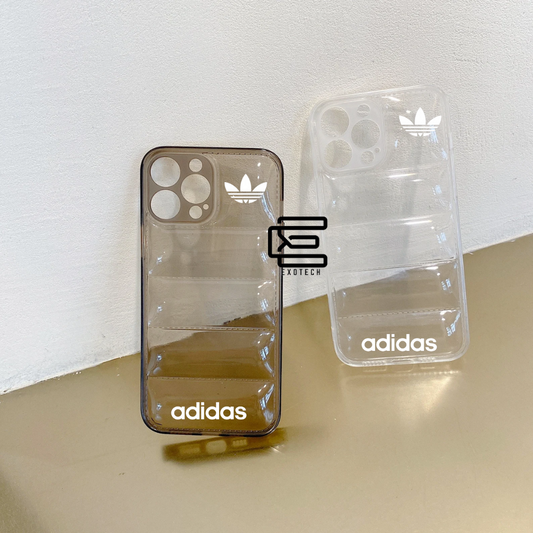 Adidas Print Soft Translucent Puffer Case - iPhone Series