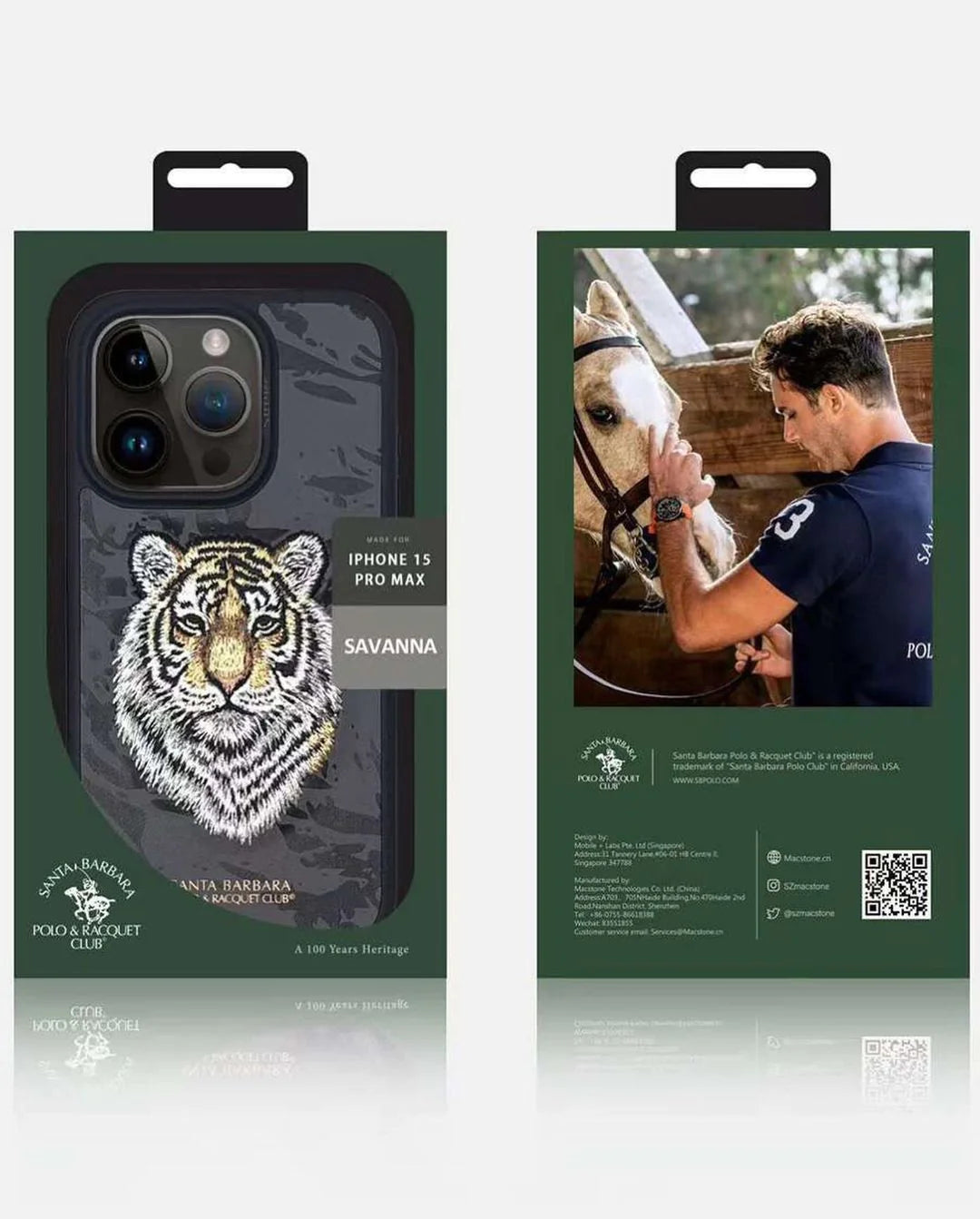 iPhone 14 Savanna Series Genuine Santa Barbara Leather Case