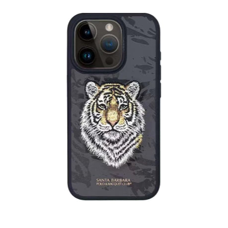 iPhone 14 Savanna Series Genuine Santa Barbara Leather Case