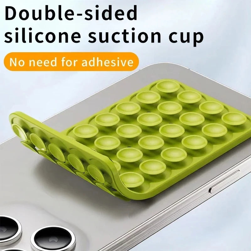 Double-Sided Phone Back Suction Cup Holder