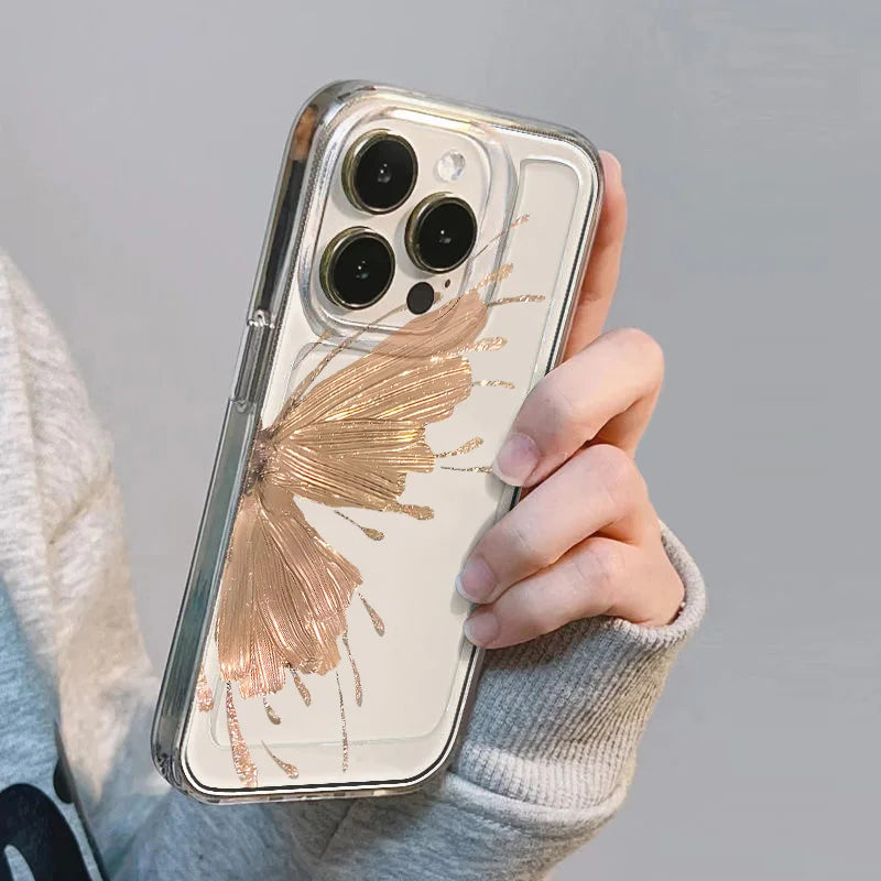 Luxury Butterfly Wings Soft Case for iPhone Series