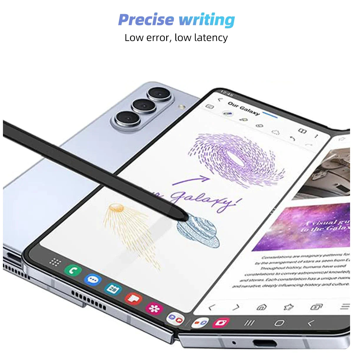 Aluminium Capacitance Pen Replacement Screen Pointer Touch Pen For Galaxy Z Fold & Flip Series