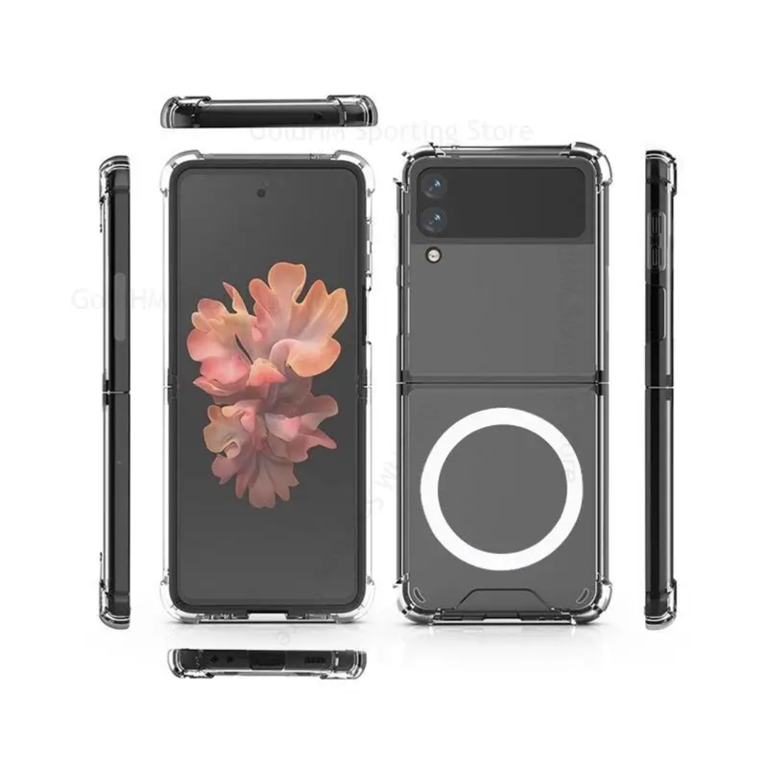 Samsung Galaxy Z Flip Series MagSafe Transparent Case