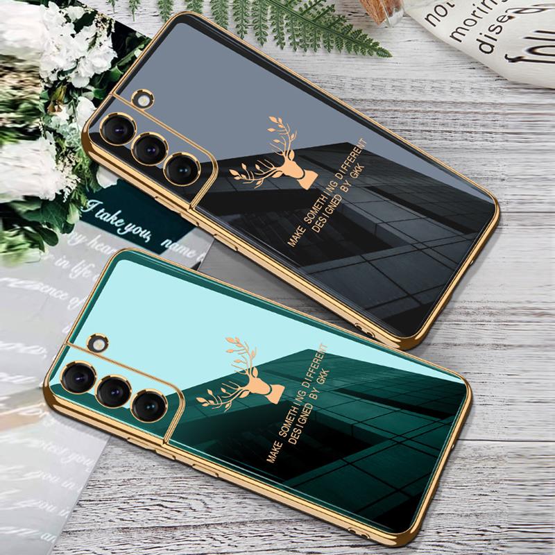 Inspirational Deer Protective Back Case Samsung Galaxy S22 Series