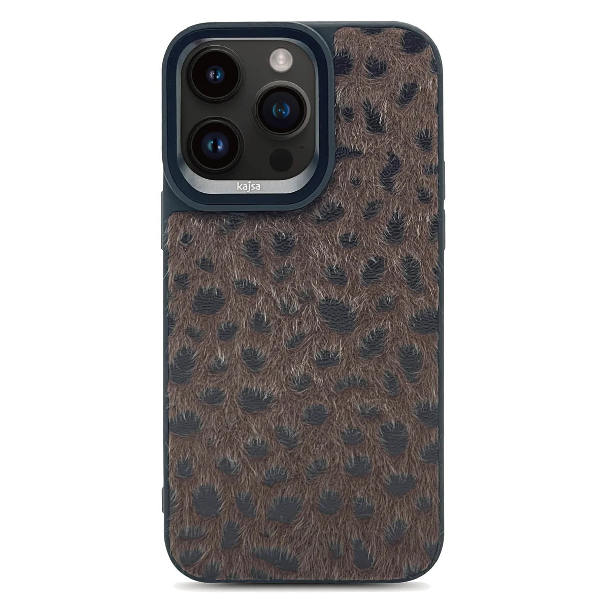 Kajsa Furry Animal Back Case for iPhone 15 Series