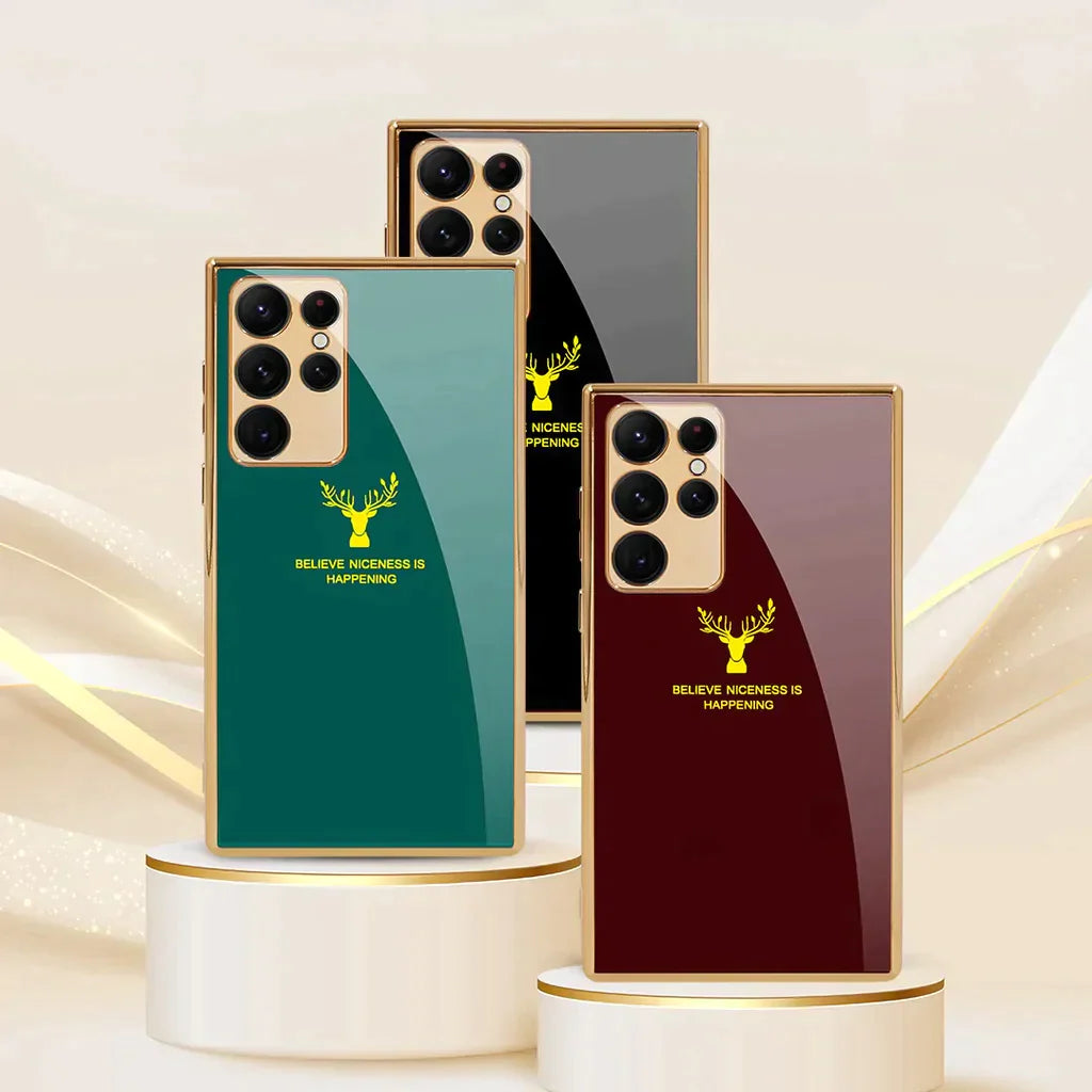 Inspirational Deer Protective Back Case for Samsung Galaxy S24 Ultra