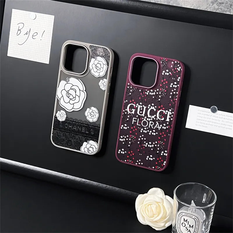 Gucci Flora Flowers Pattern Phone Case- iPhone Series