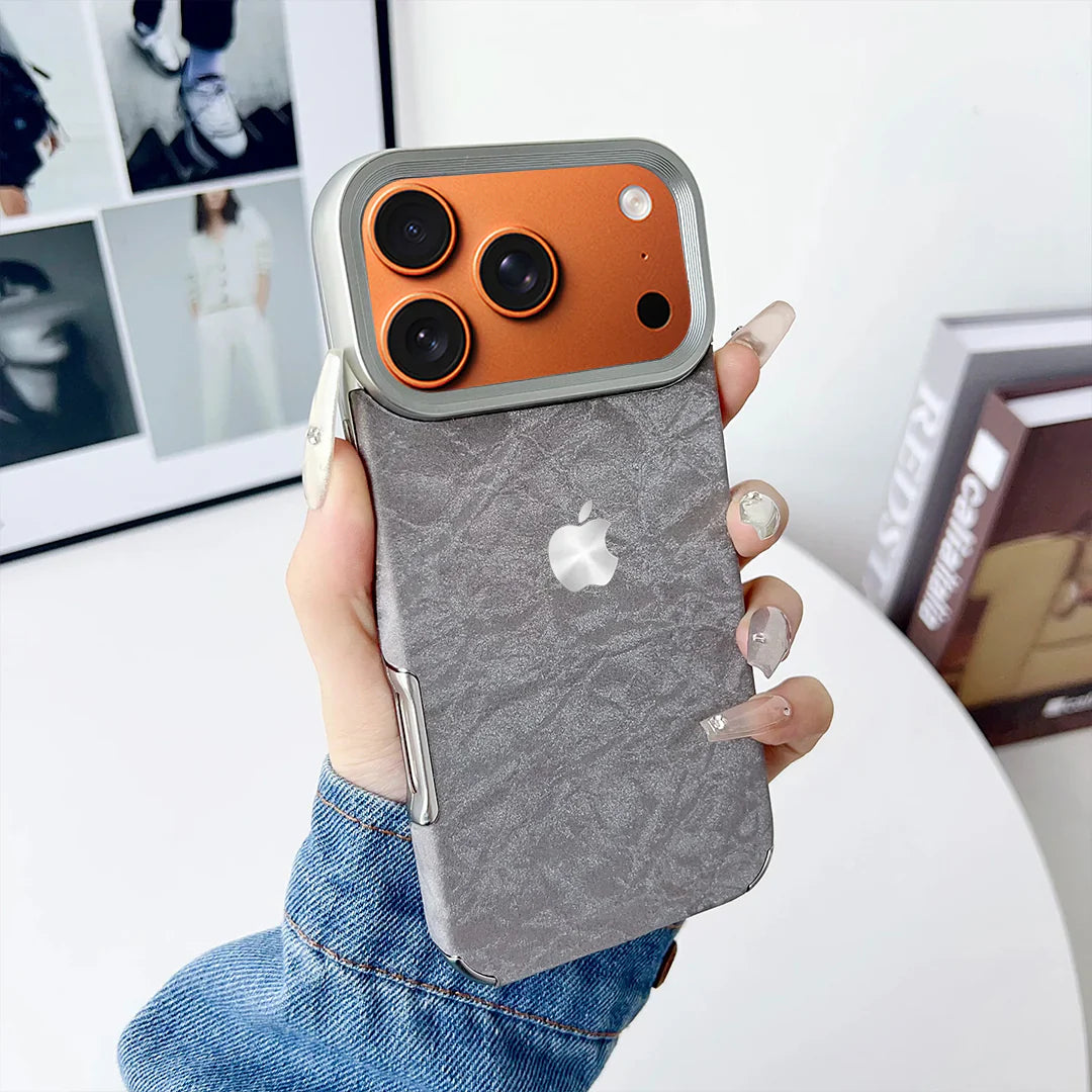 High-End Fine Grain Leather Case - iPhone