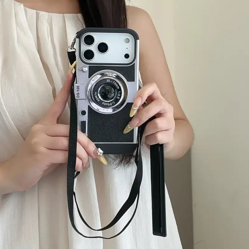 3D Retro Vintage Camera Case- iPhone 17 Series