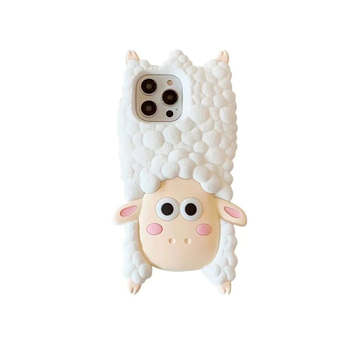 3D Comic Pelage Fancy Sheep Case - iPhone