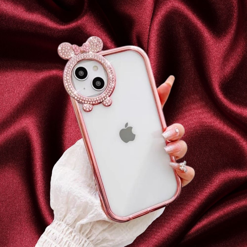 Shimmering Minerva Mouse Ears Cover - iPhone