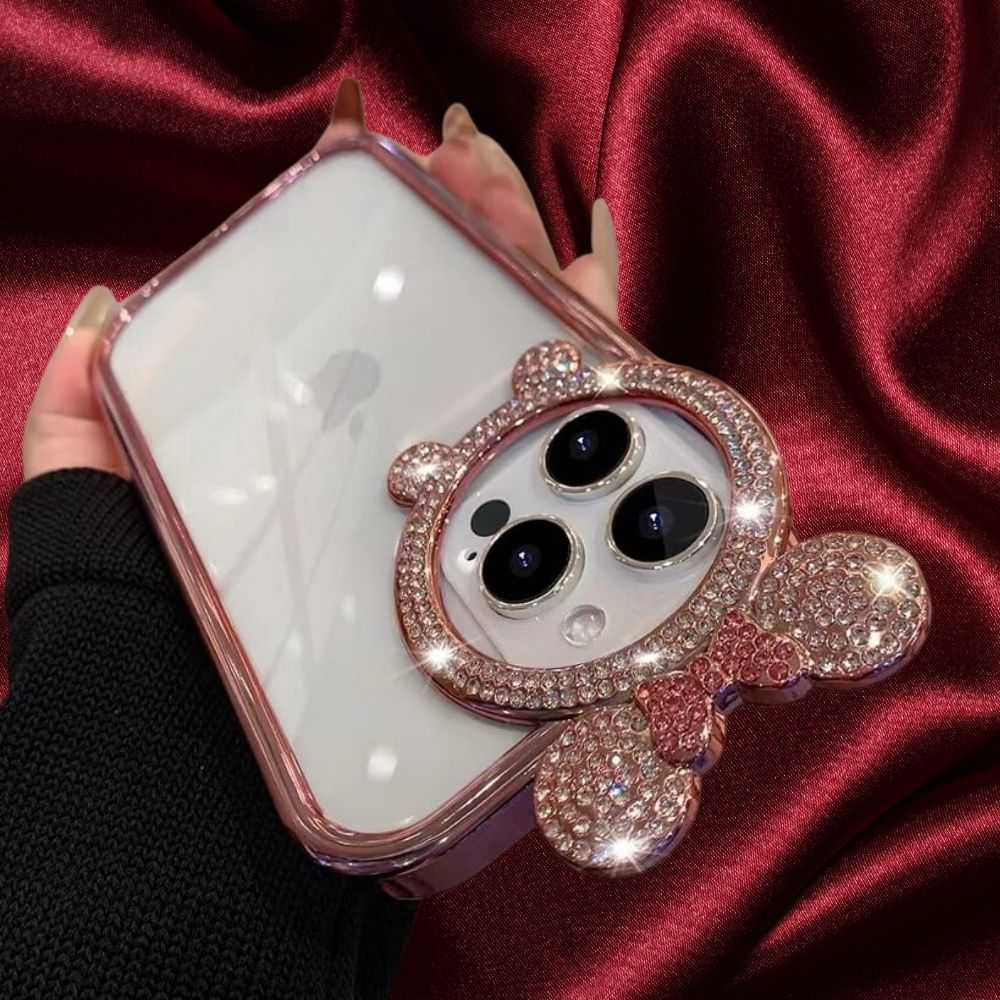 Shimmering Minerva Mouse Ears Cover - iPhone