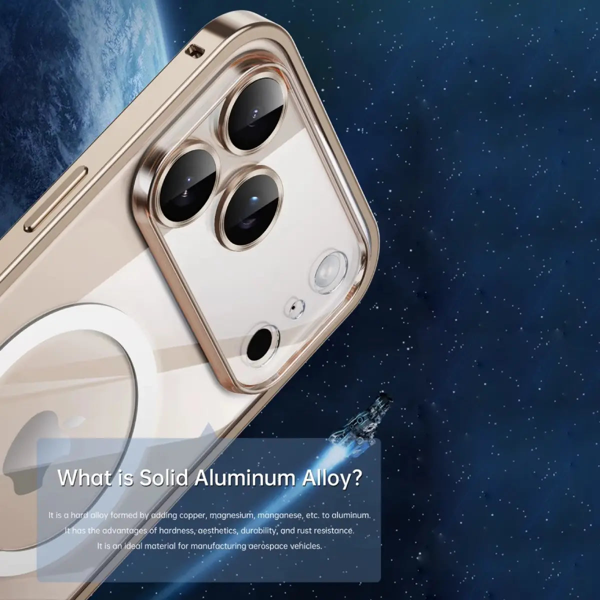Solid Aluminium Espresso iPhone Case