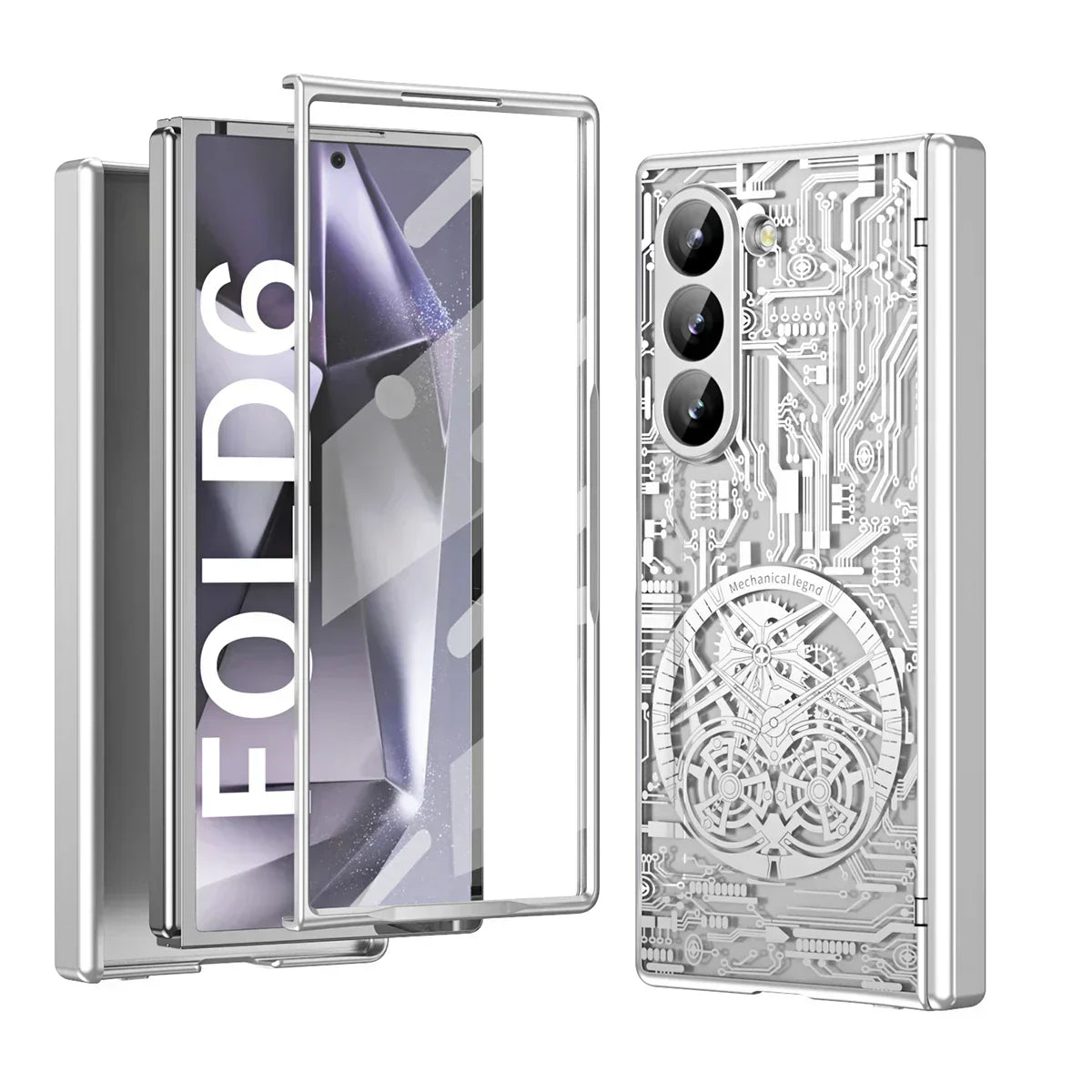 Mechanical Design Case For Galaxy Z Fold Series