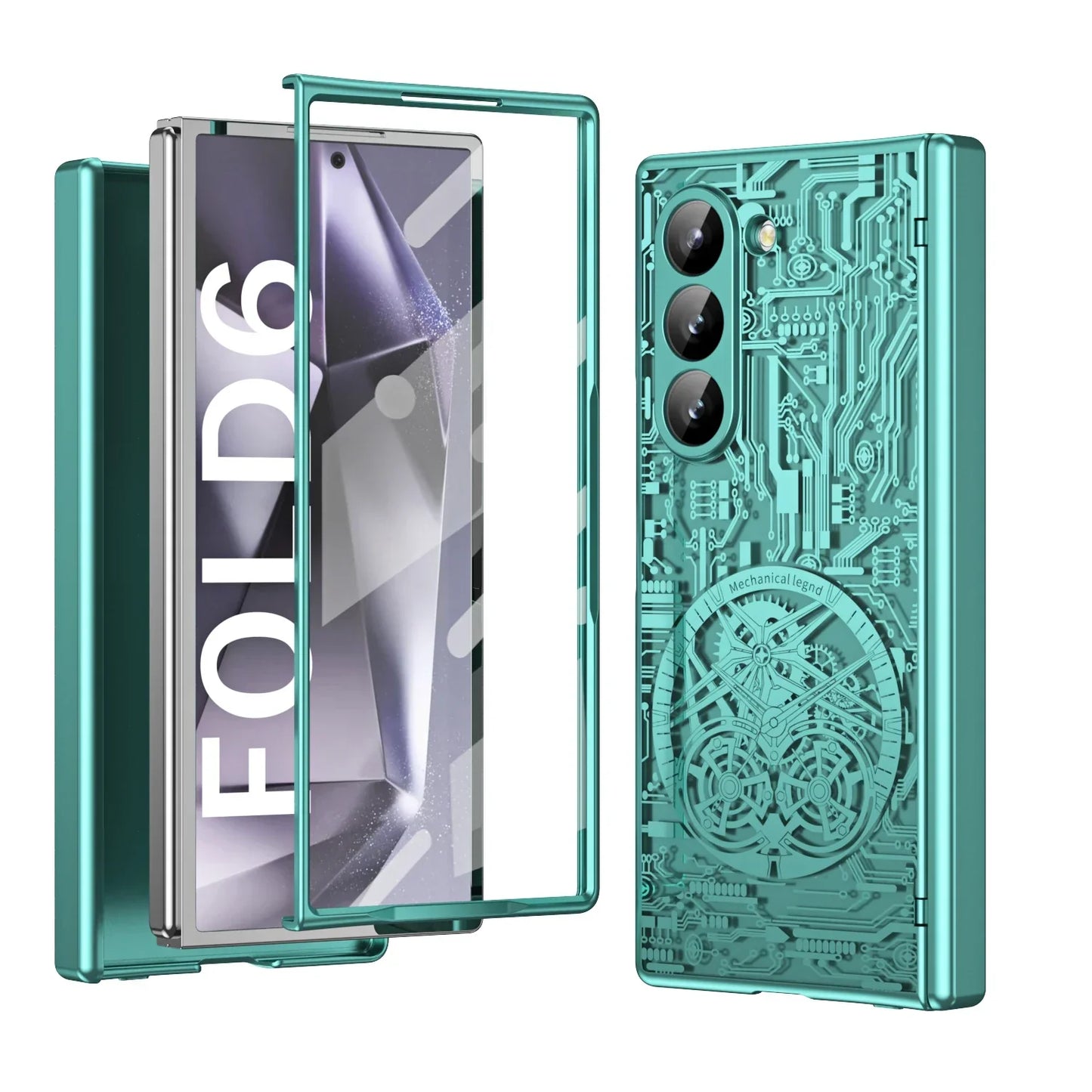 Mechanical Design Case For Galaxy Z Fold Series