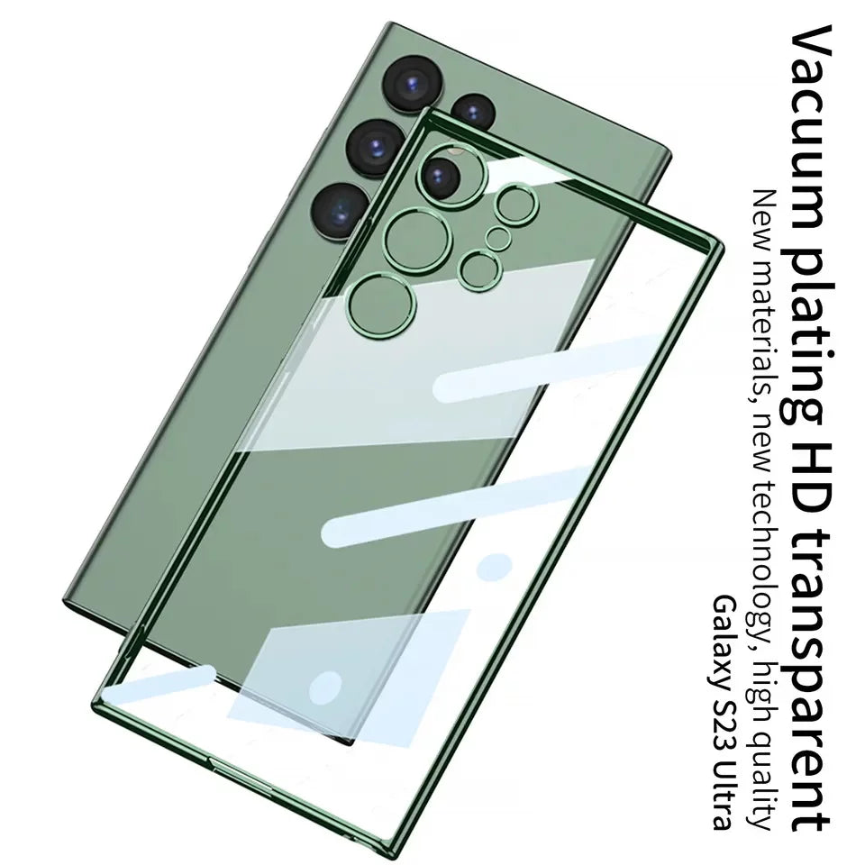 Galaxy S23 Ultra Phantom Soft Thin Transparent Back Case Cover