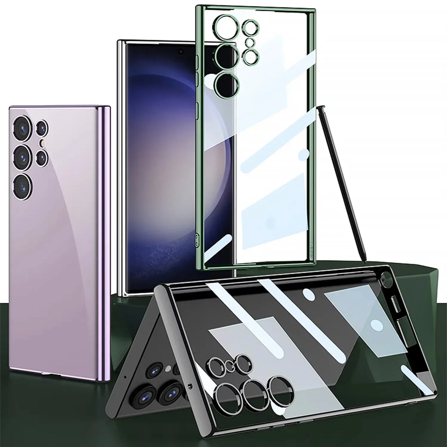 Galaxy S23 Ultra Phantom Soft Thin Transparent Back Case Cover