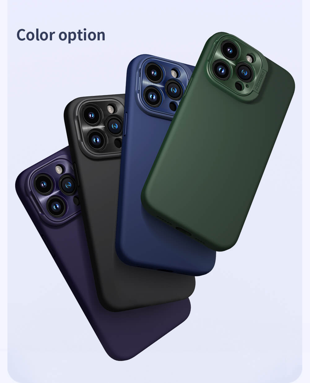 Nillkin Lens Wing Magnetic fashion case for iPhone 15 Series