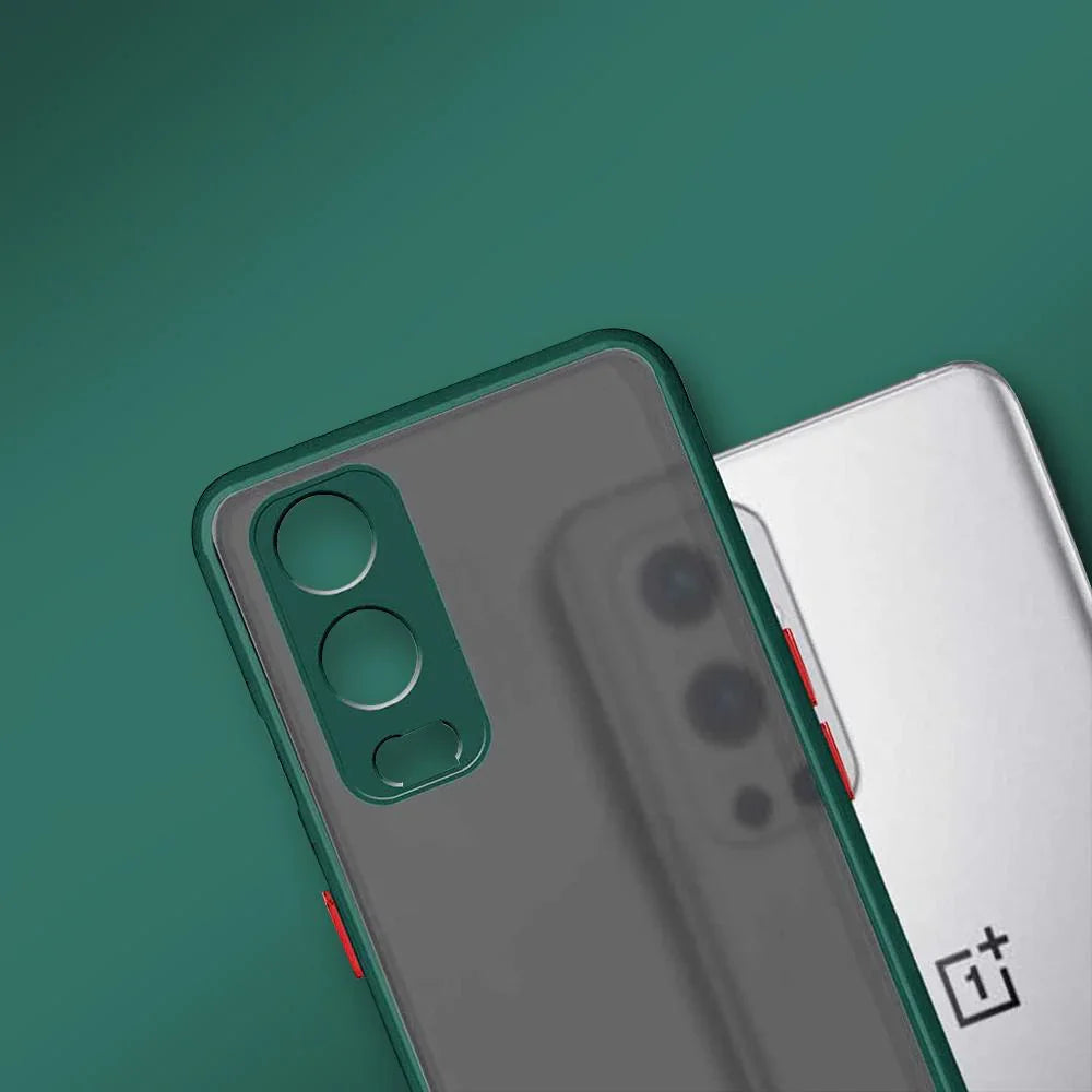 OnePlus Nord 2 Luxury Silicon Matte Camera Closed Case