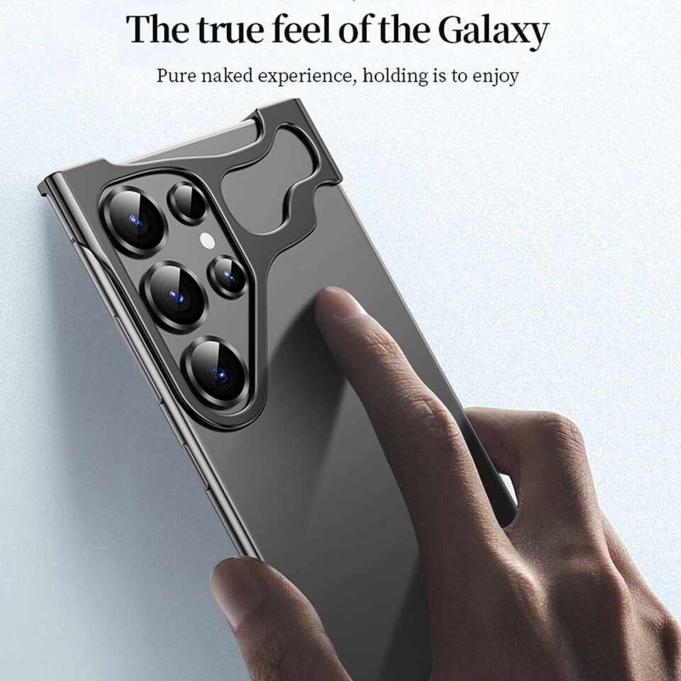 Titanium Metal Corner Frame Luxury Bumper Case For Galaxy S Series
