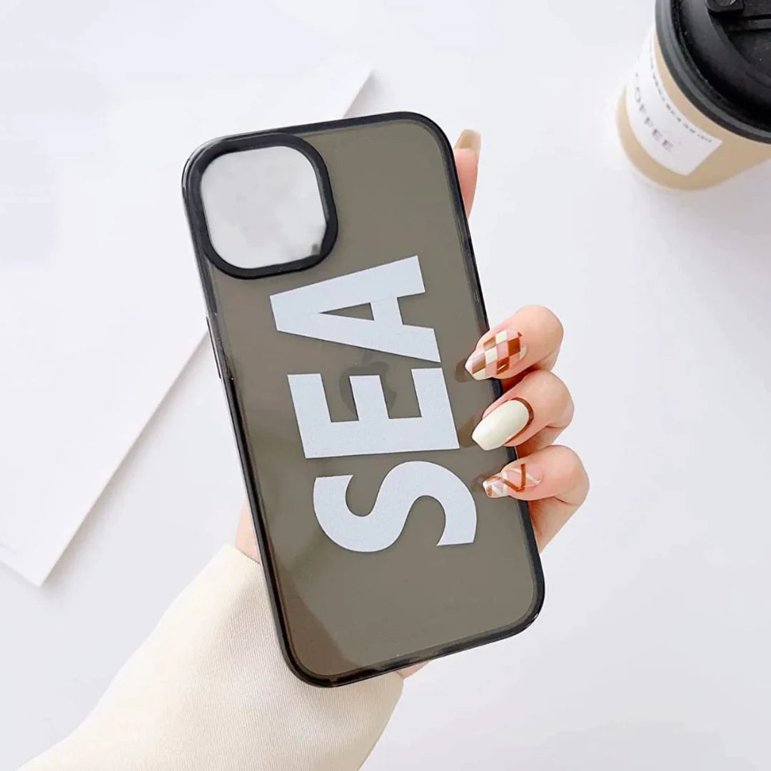 SEA Printed Silicon Case for iPhone Series