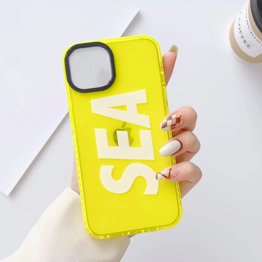 SEA Printed Silicon Case for iPhone Series