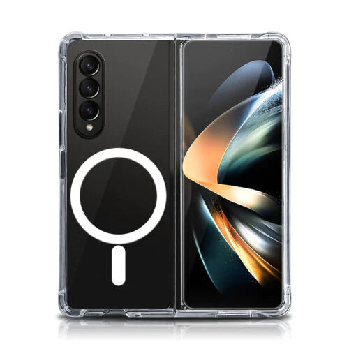Samsung Galaxy Z Fold Series Slim Magnetic MagSafe Clear Case